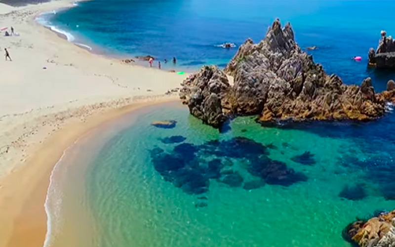 Praia De Cristal Na Provincia De Fukui Universal Japao